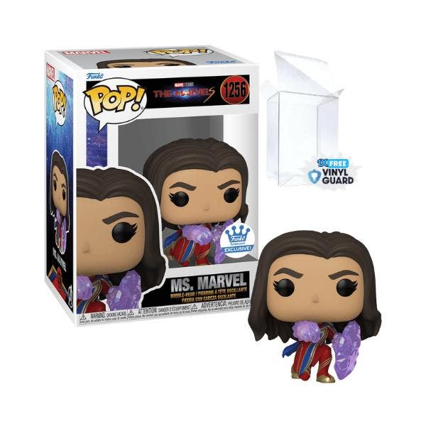 Funko Pop! Ms. Marvel (Embiggen Punch) #1256 Funko Shop, Verzamelen, Poppetjes en Figuurtjes, Nieuw, Verzenden