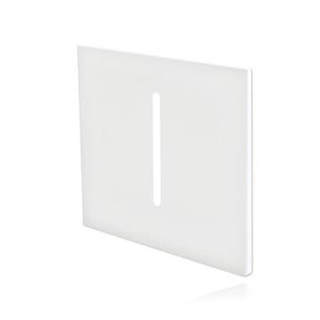 Opzetstuk - wit - vierkant - midden - T.B.V inbouw module, Verzenden, Nieuw