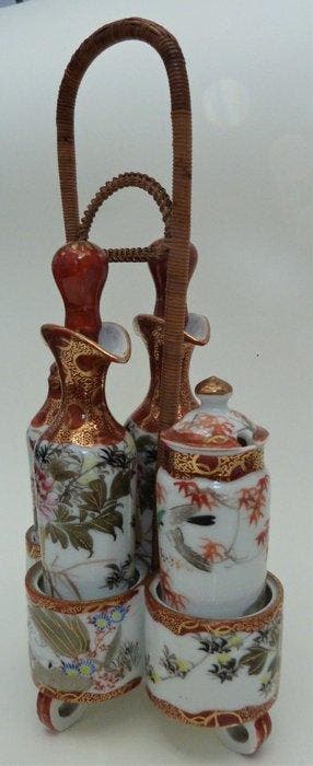 Olie-en-azijnstelletje - Porselein