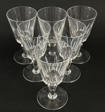 Baccarat Set 6 Bicchieri Liquore in Cristallo Baccarat -