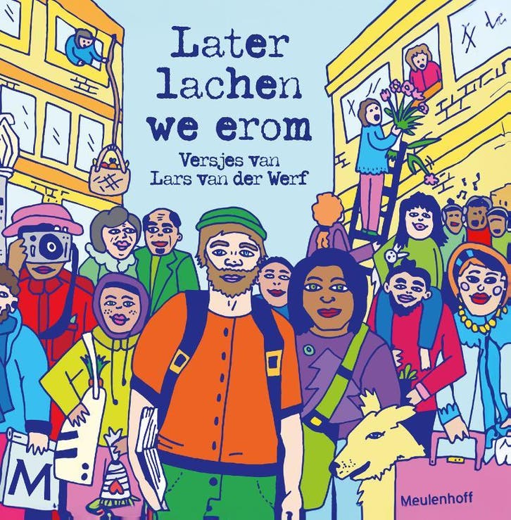 Later lachen we erom 9789029093705 Lars van der Werf, Livres, Poèmes & Poésie, Envoi