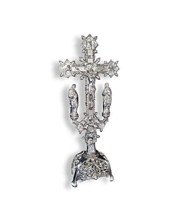 Barok stijl Crucifix - Legering - 1940-1950 - 45 cm