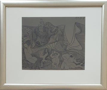 Pablo Picasso (1881-1973) - Liebespaar und Eule, Antiek en Kunst
