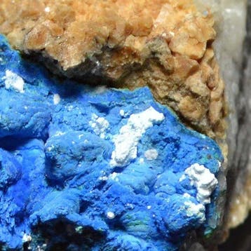 Zeldzame Carbonatecyanotrichite Exemplaar - Hoogte: 4.5 cm -