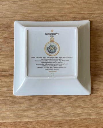 Limoges France - Patek Philippe - Presenteerblad - Porselein, Antiquités & Art, Antiquités | Verre & Cristal