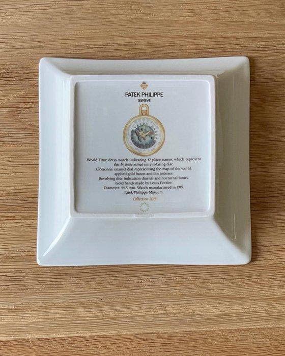 Limoges France - Patek Philippe - Presenteerblad - Porselein, Antiquités & Art, Antiquités | Verre & Cristal