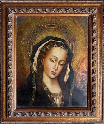 Arte virreinal - Escuela cuzqueña (XX) - Virgen María