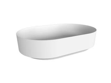 Veiling - Balmani Fato opbouwwaskom Solid Surface mat wit 54, Nieuw