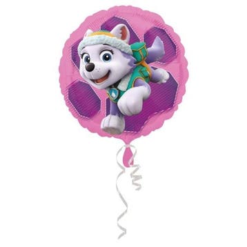 Paw Patrol Helium Ballon Skye & Everest 43cm leeg, Verzenden, Nieuw