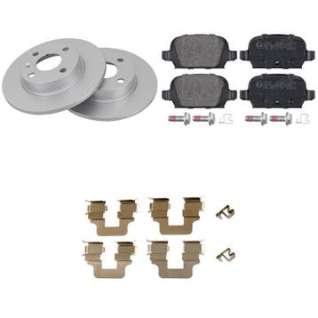Remschijven + remblokken Achterzijde Opel Corsa C 1.8, Verzenden, Nieuw, Opel