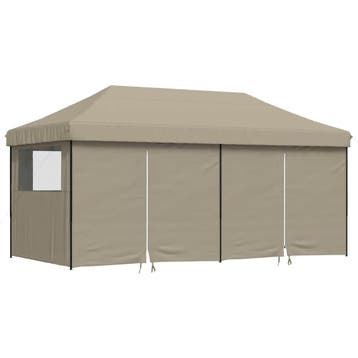 Pop-up Partytent Taupe | Tweede kansje | OP = OP, Gebruikt, Partytent, Minder dan 4 meter, 2 meter of meer