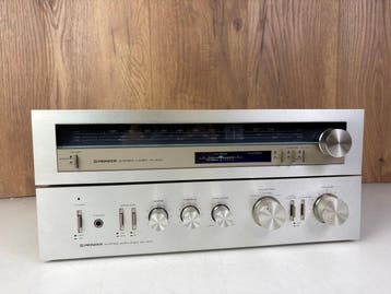 Pioneer - SA-410 Amplifier + TX-410L Tuner Stereoset