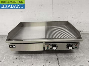 Plaque de cuisson et de grill HCB en acier inoxydable, 1/2, Verzenden