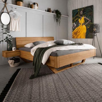 Van Schaik Wellington Massief Houten Bed - 160 x 200
