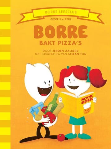 Borre bakt pizzas / De Gestreepte Boekjes 9789089220608, Verzenden, Zo goed als nieuw, Jeroen Aalbers