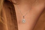 Halsketting - 14 karaat Witgoud - 2.03ct. tw. Diamant, Nieuw