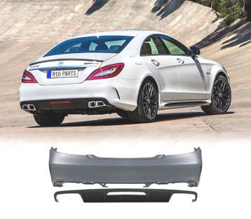 PARE-CHOCS ARRIÈRE MERCEDES CLASSE CLS W218 15-17 LOOK AMG, Verzenden