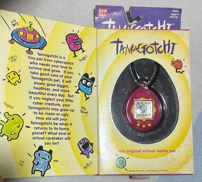 Bandai - Speelgoed Tamagotchi Original Virtual Pet (Pink,, Consoles de jeu & Jeux vidéo, Consoles de jeu | Accessoires Autre