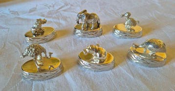 Patrick Mavros - Eetservies voor 6 (6) - Zilver - Animal
