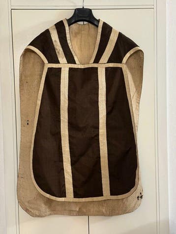 Étole (vêtement liturgique) - Antique - Soie - 1850-1900 -