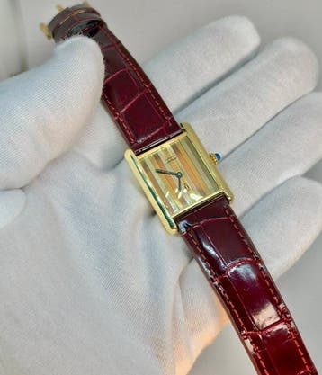 Cartier - Tank Must de Cartier - 6138 - Fully Serviced -, Handtassen en Accessoires, Nieuw
