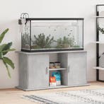 vidaXL Aquariumstandaard Betongrijs 121x41x58 cm Bewerkt, Verzenden