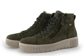 Remonte Veterboots in maat 40 Groen, Kleding | Dames, Schoenen, Verzenden, Overige typen, Remonte, Gedragen