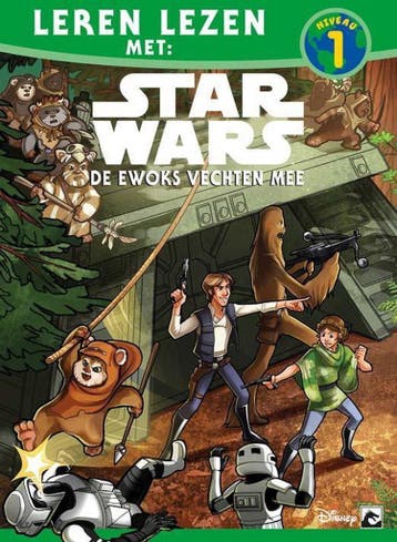 Ewoks helpen mee / leren lezen niveau 1 / Star Wars, Verzenden, Zo goed als nieuw, Elizabeth Schaefer