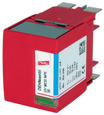 DEHN Ventil N-PE 50 vonkbrugbeveiligingsmodule - 951050, Verzenden, Nieuw