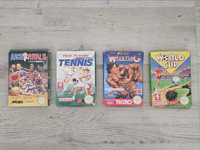Nintendo, Mattel, Tecmo - Nes - Arch Rivals; Four Players, Games en Spelcomputers, Spelcomputers | Overige Accessoires