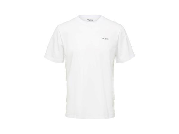 Veiling - Selected Homme Aspen Logo Tee Wit - XL, Kleding | Heren, T-shirts