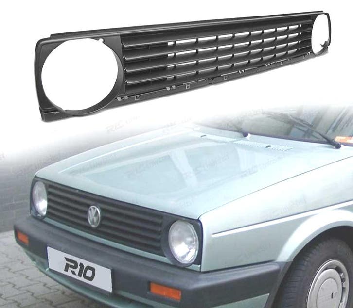 CALANDRE VOLKSWAGEN VW GOLF MK2 83-91 NOIR, Autos : Pièces & Accessoires, Carrosserie & Tôlerie, Envoi