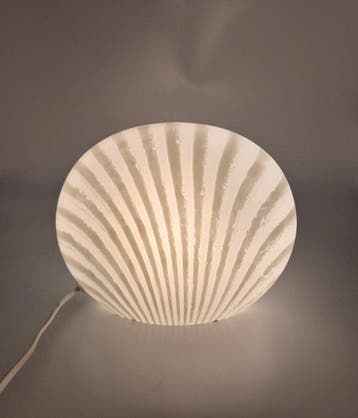 Peill & Putzler - Paar Tischlampen Moon Shell, Serie Zebra -, Antiek en Kunst