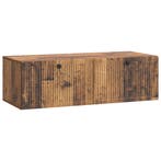vidaXL Wandmontage TV-kast Oud hout 98 x 41 x 30 cm Bewerkt, Verzenden, Nieuw