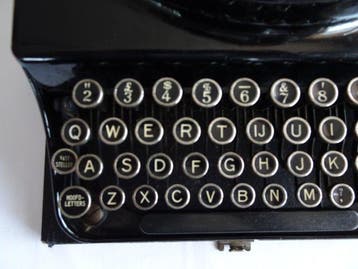 Remington Junior DeLuxe - Typemachine - 1930-1940
