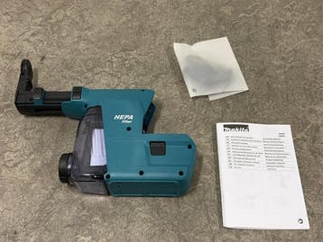 Veiling - Makita stofafzuigadapter met opvang DX07