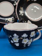 Von Schierholz – Mokka-Set – Porzellan mit Handmalerei und