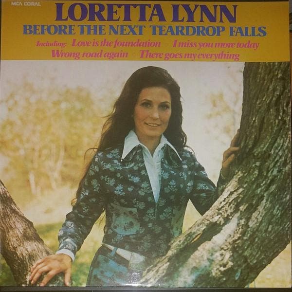 Loretta Lynn - Before The Next Teardrop Falls, Cd's en Dvd's, Vinyl | Pop, Gebruikt, Verzenden