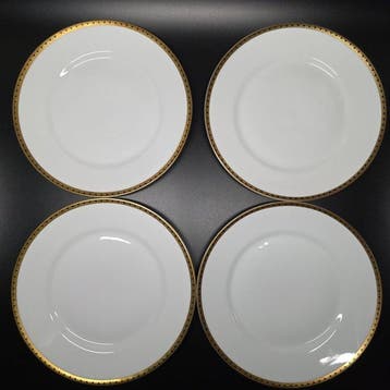 Art Nouveau Jacob Zeidler & Co - Assiette de service (10) -