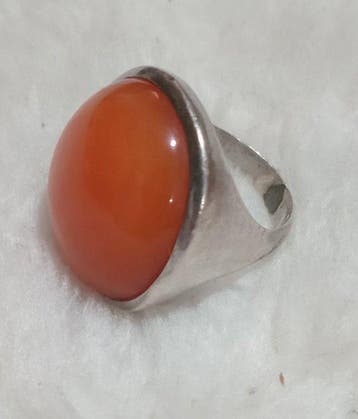 Zonder minimumprijs - Statement ring Zilver, Handtassen en Accessoires