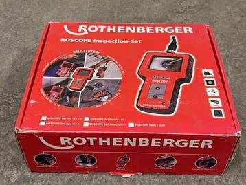 Veiling - Rothenberger videoscoop inspectieset 69364 TEC 10/, Bricolage & Construction, Outillage | Autres Machines