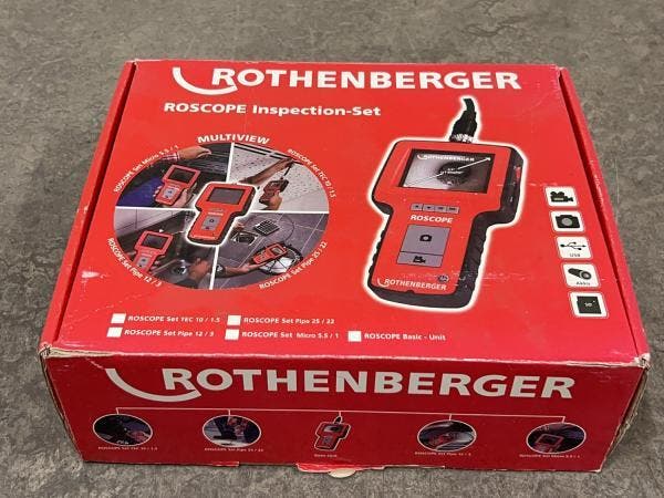 Veiling - Rothenberger videoscoop inspectieset 69364 TEC 10/, Bricolage & Construction, Outillage | Autres Machines