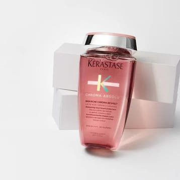 Kerastase Chroma Absolu Bain Riche Chroma Respect (Shampoo), Verzenden, Nieuw, Gel, Wax, Haarlak of Mousse