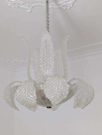 Murano - Lustre - Verre - Dans le style de Gigante Barovier
