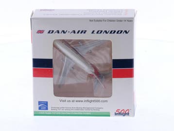 Schaal 1:500 Inflight500 355 4036 Boeing 737-200 Dan Air..., Ophalen of Verzenden