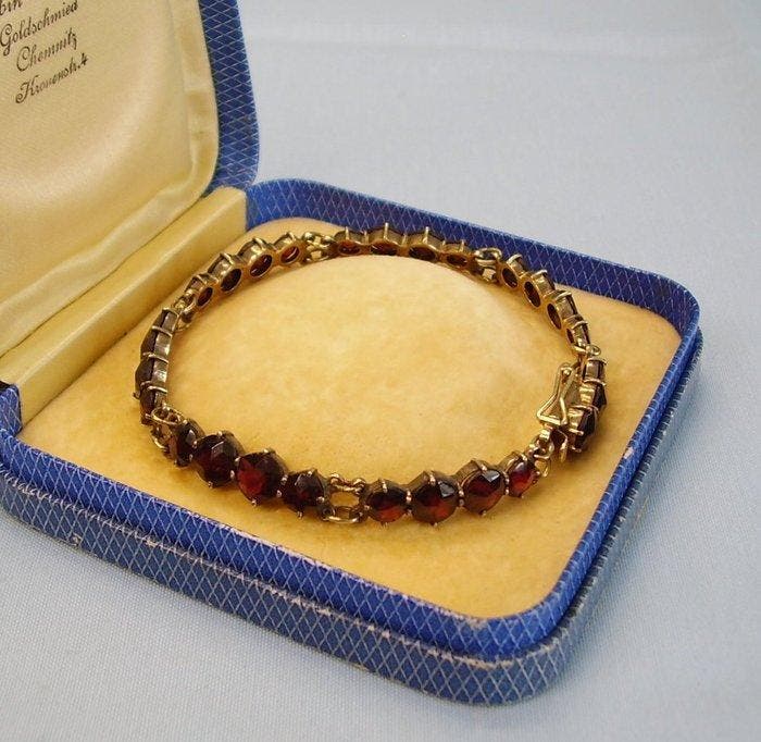 Zonder minimumprijs - Armband - 8 karaat Geel goud -, Bijoux, Sacs & Beauté, Bracelets