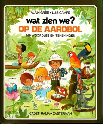 Wat zien we op de aardbol? / Cadet-rama: Wat zien we?, Verzenden, Gelezen, Alain Grée