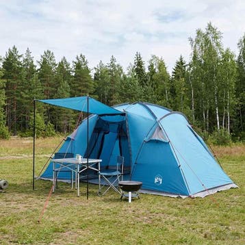 vidaXL Tunneltent Blauw 520 x 260 x 175 cm, Verzenden, Nieuw