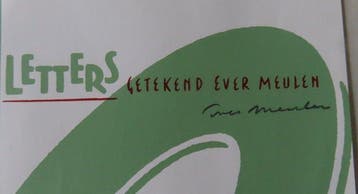 Ever Meulen - 1 Silkscreen - tentoonstellingaffiche - Typis, Boeken, Nieuw