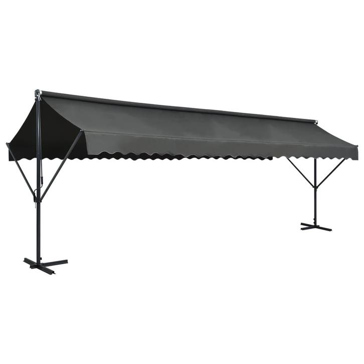 vidaXL Luifel vrijstaand 600x300 cm antraciet, Tuin en Terras, Parasols, Nieuw, Verzenden